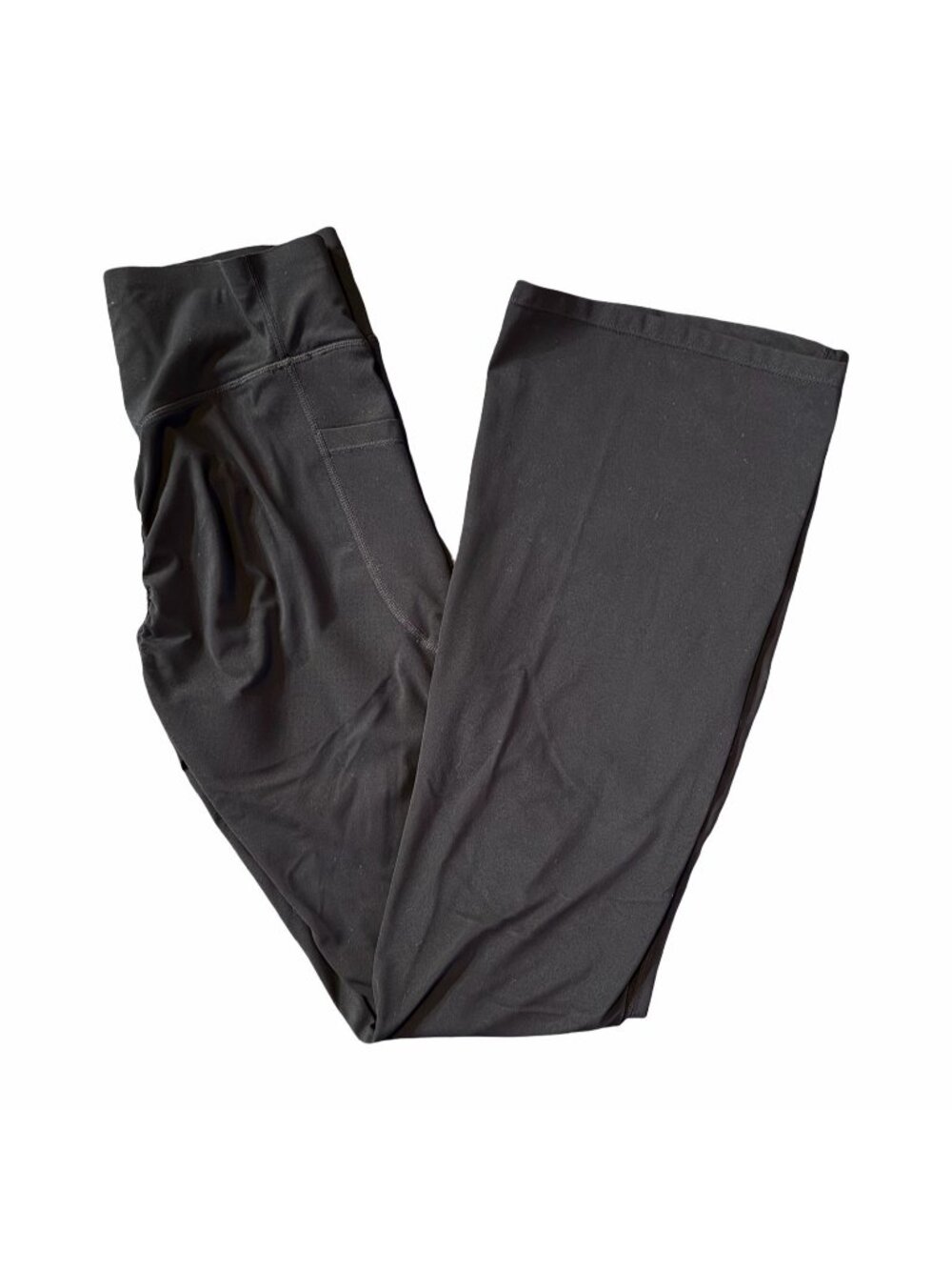 Halara SoCinched Flared Yoga Pants Black Sz M High Waisted Glute Contour Bootcut